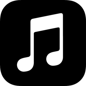 Apple Music Black Logo Png