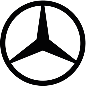 Black Logo Mercedes Car