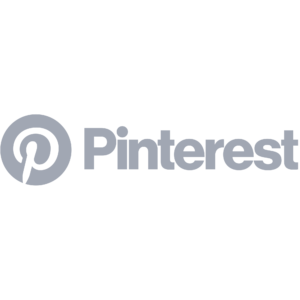 Pinterest Grey Logo